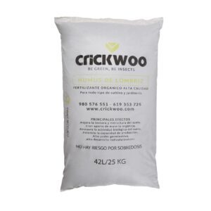 Humus de lombriz Crickwoo 42L – 25Kg